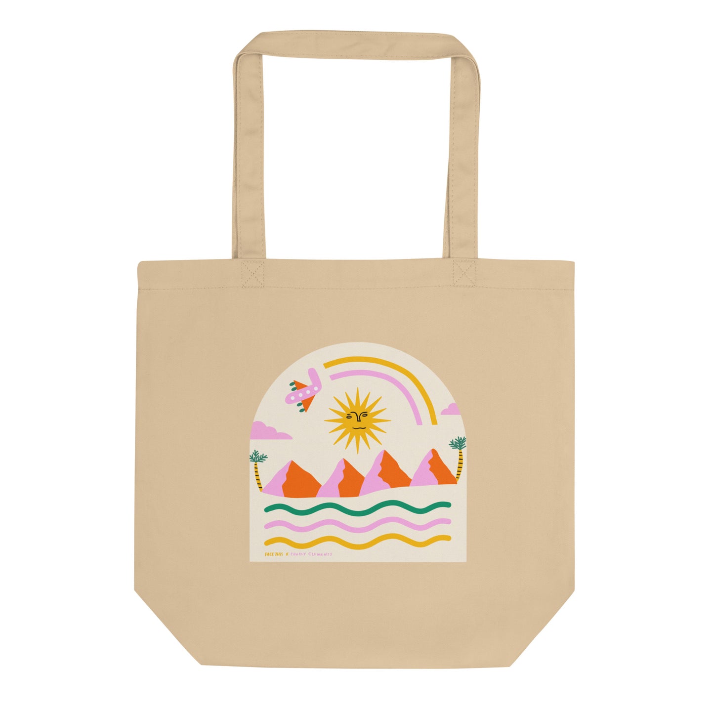 Charly Clements x Face This Eco Tote Bag