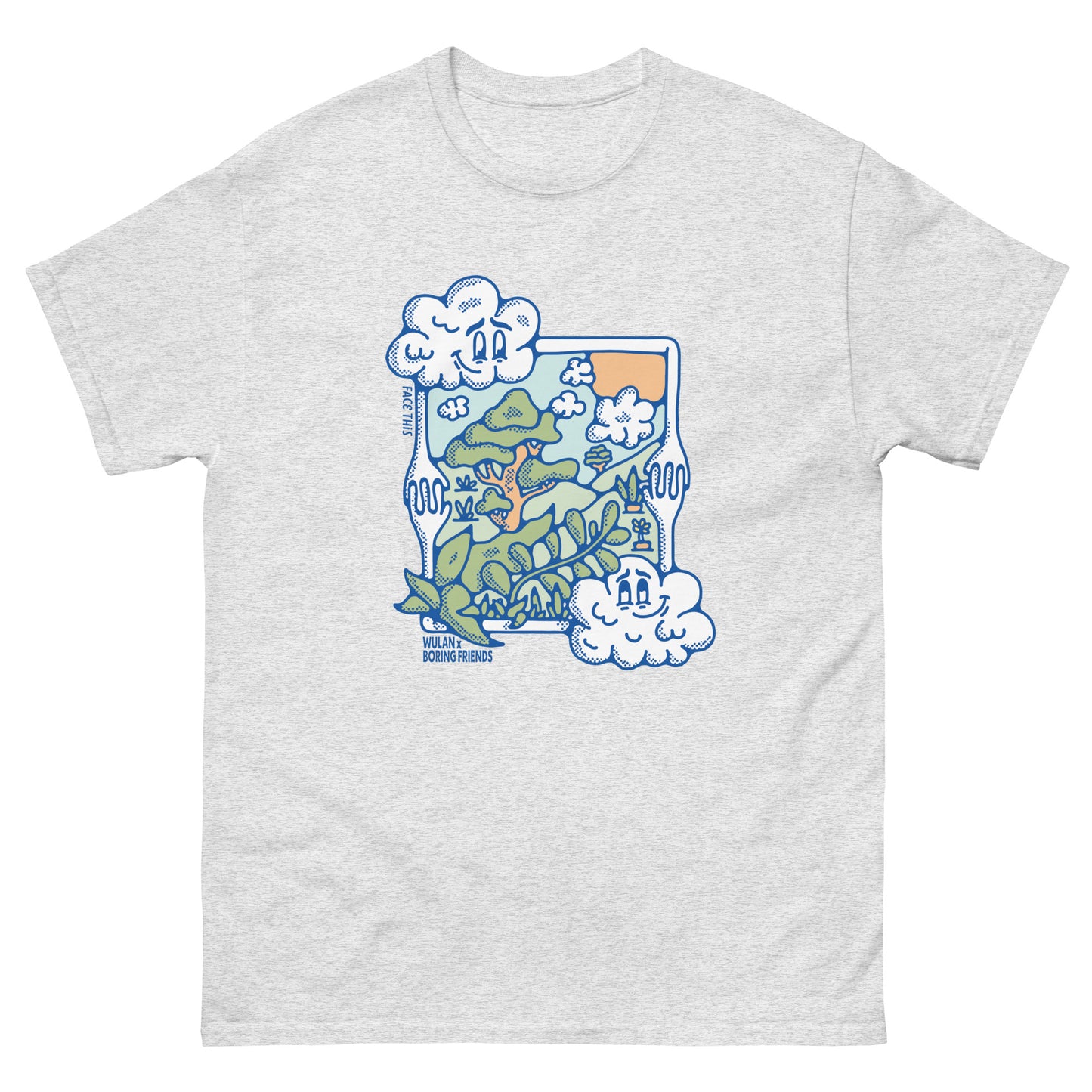 Jack Black x Boring Friends x Wulan x Face This T-shirt