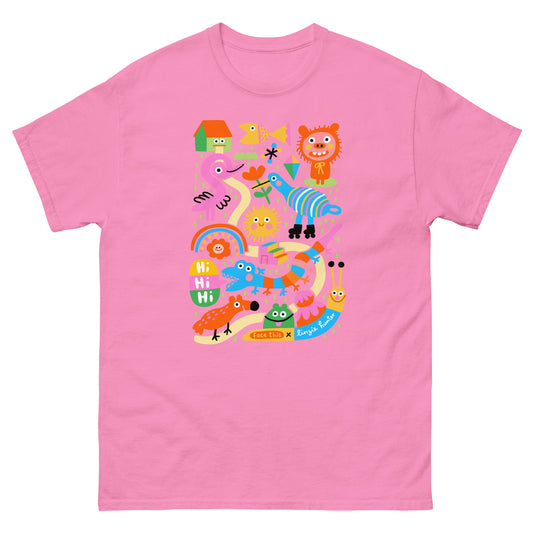 Linzie Hunter x Face This T-shirt