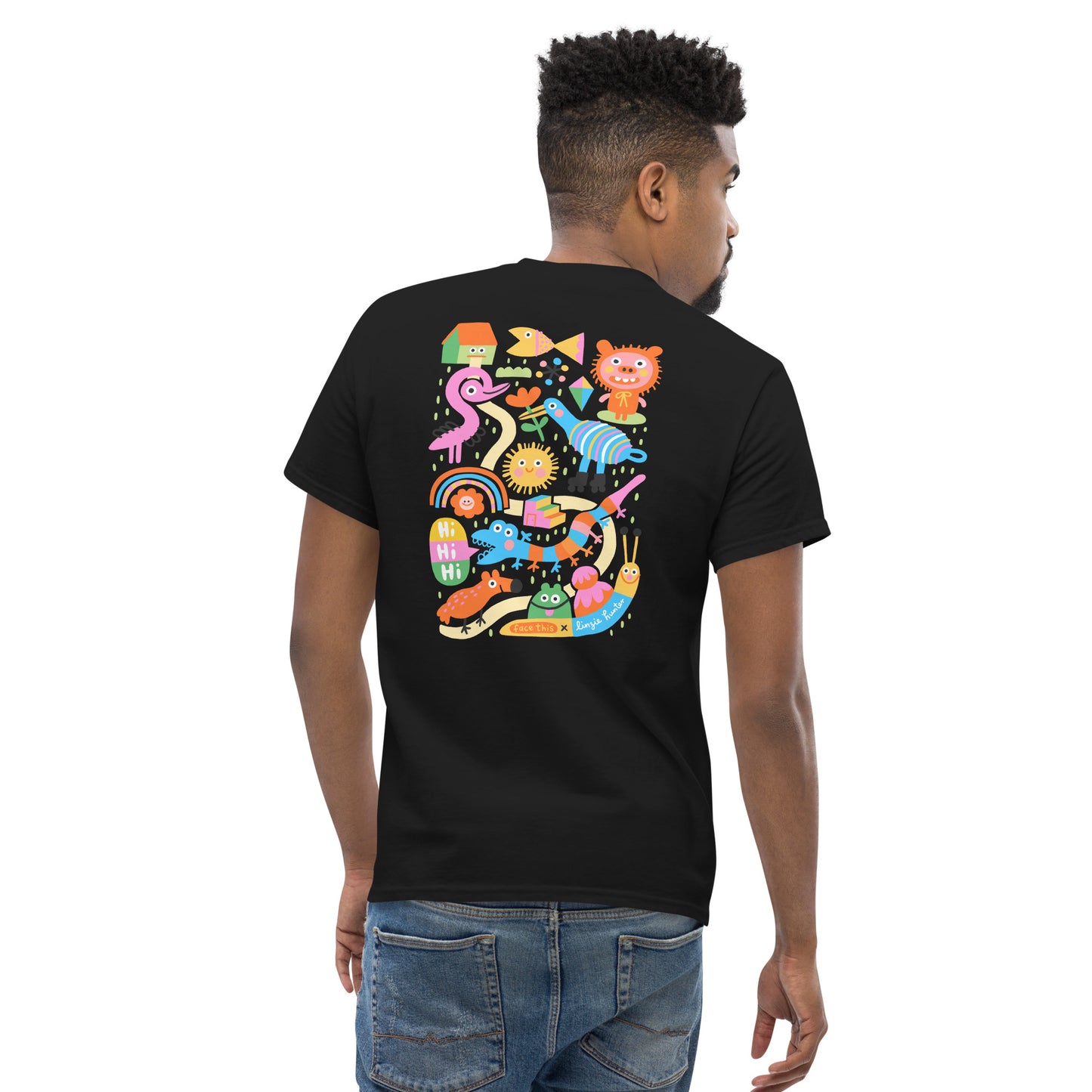 Linzie Hunter x Face This T-shirt