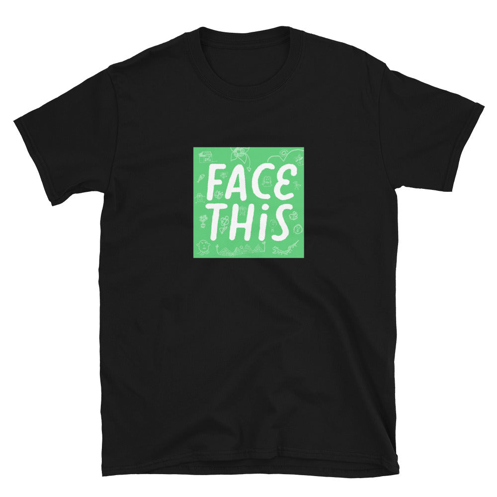 Face This Logo T-shirt - Green