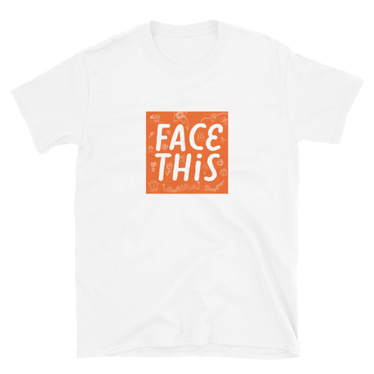Face This Logo T-shirt - Red
