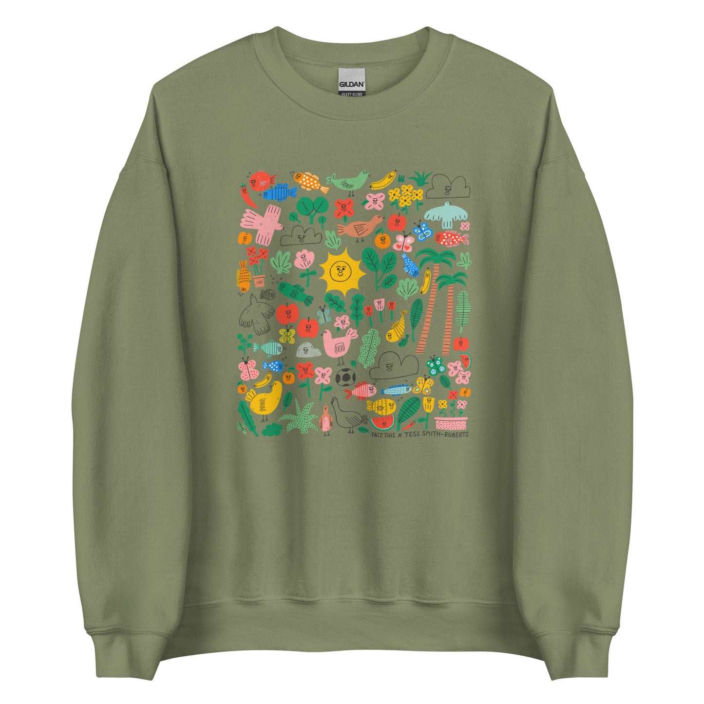 Tess Smith-Roberts x Face This Sweater