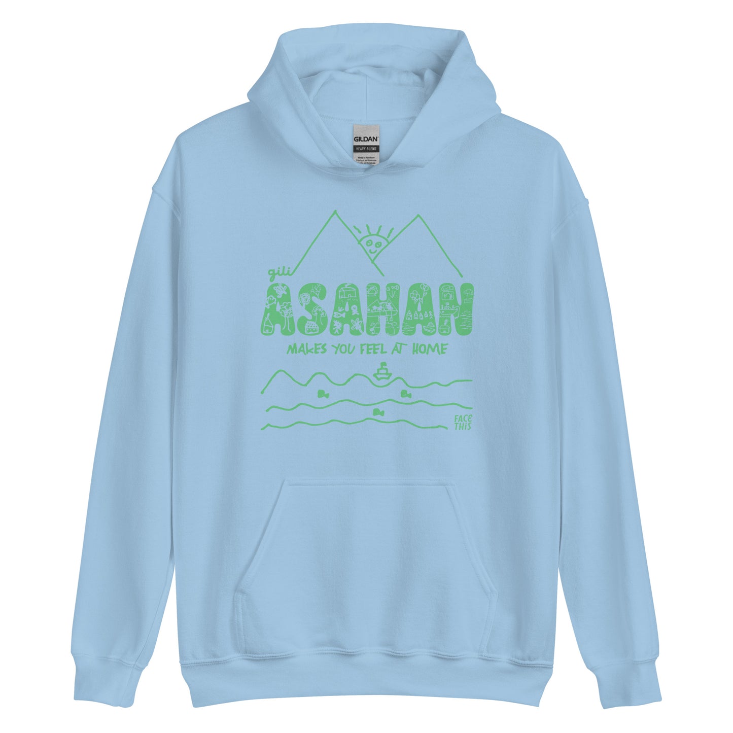 Gili Asahan Unisex Hoodie