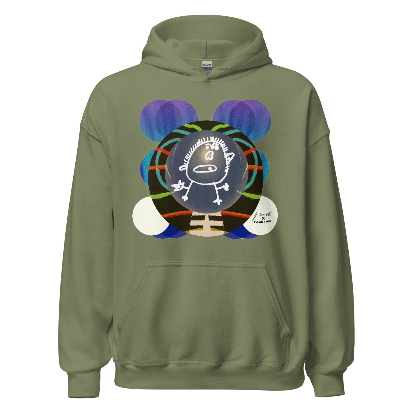 Jimmy Turrell x Face This Hoody