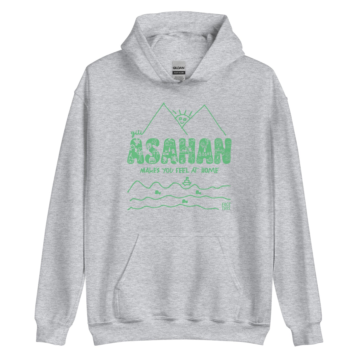 Gili Asahan Unisex Hoodie