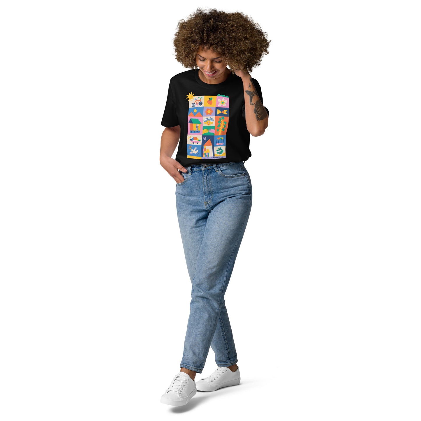 Myriam Van Neste x Face This unisex T-shirt