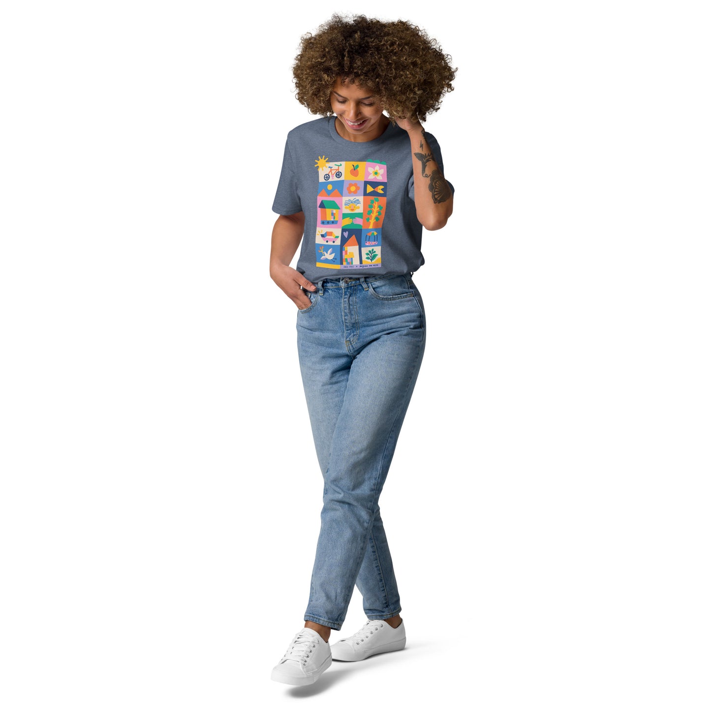 Myriam Van Neste x Face This unisex T-shirt