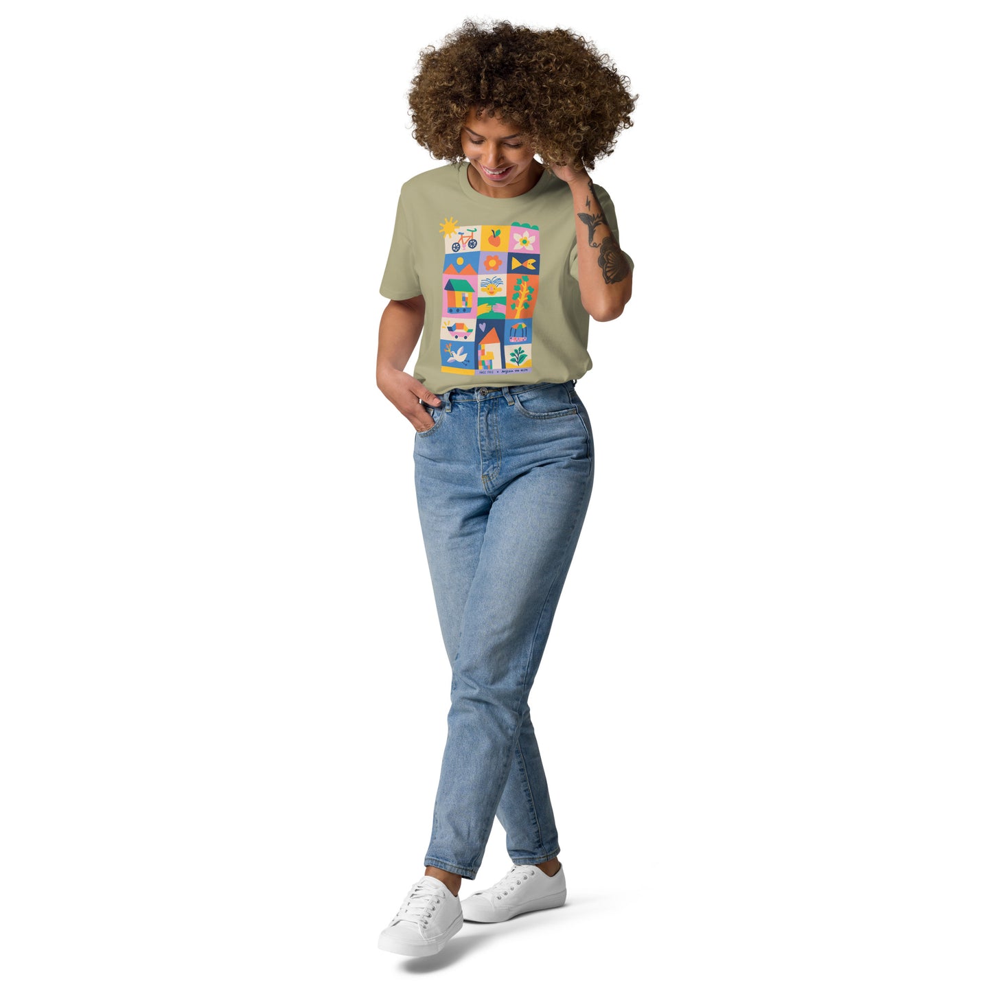 Myriam Van Neste x Face This unisex T-shirt