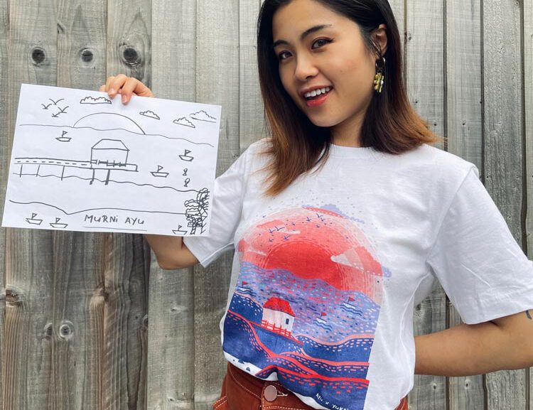 Artist Yukai Du About Her Collab With Ayu (10) From Lombok