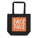 Face This Logo Tote Bag - Red