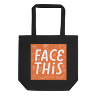 Face This Logo Tote Bag - Red