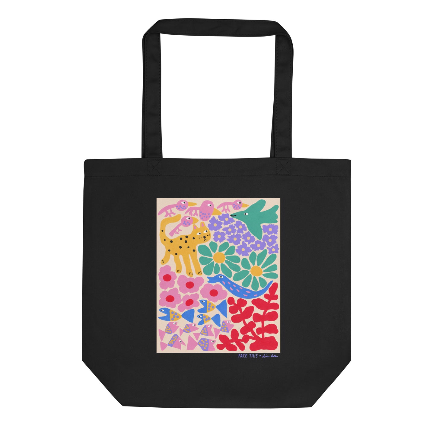 Liv Lee x Face This Tote Bag