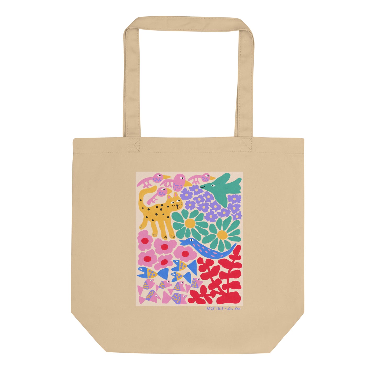 Liv Lee x Face This Tote Bag