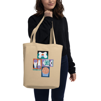 Marc David x Azra - Face This Eco Tote Bag