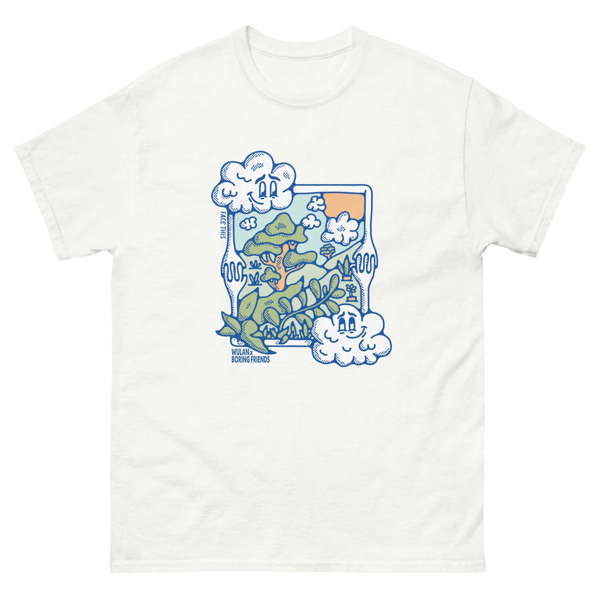 Jack Black x Boring Friends x Wulan x Face This T-shirt