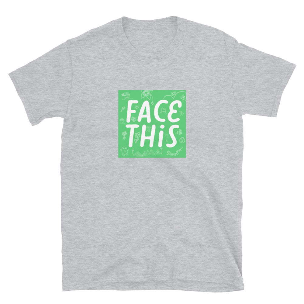 Face This Logo T-shirt - Green