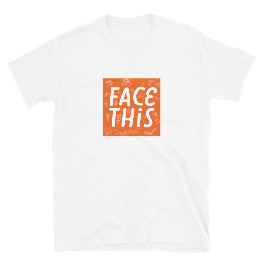 Face This Logo T-shirt - Red