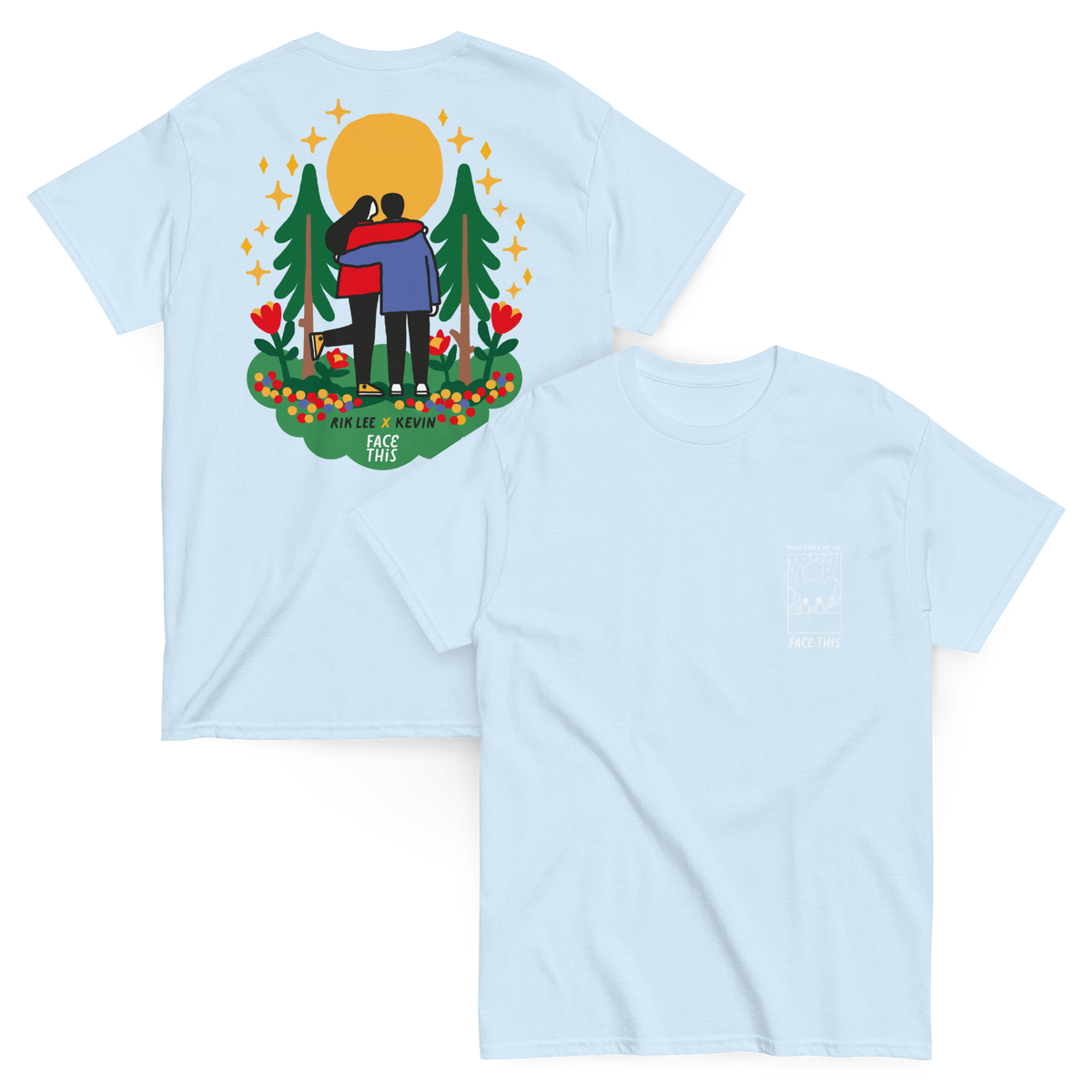 Rik Lee x Kevin (10) T-shirt [back] | Face This