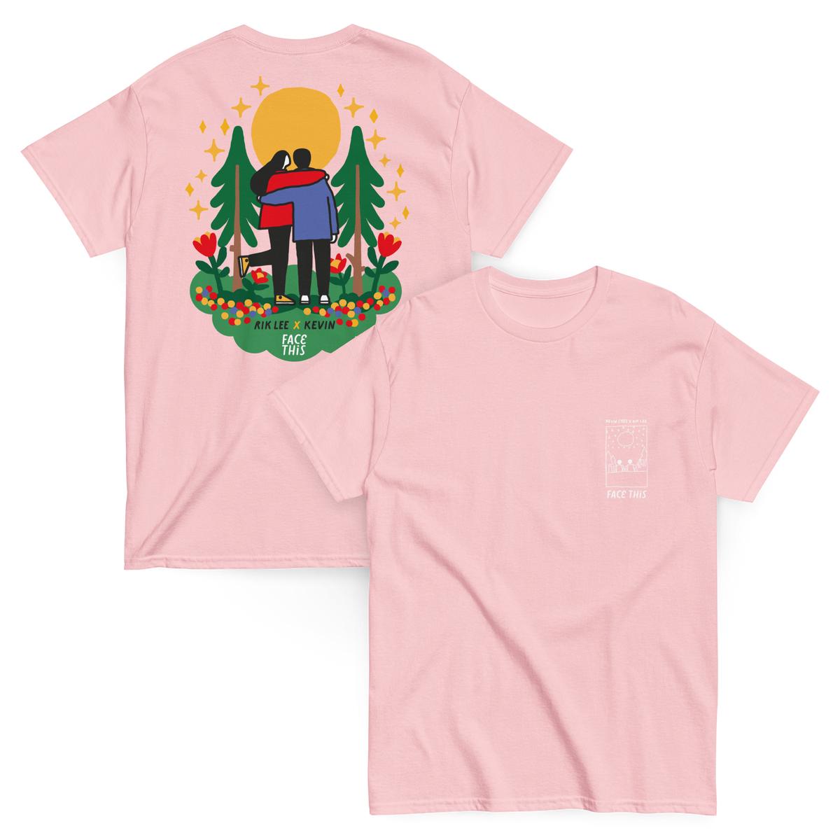 Rik Lee x Kevin (10) T-shirt [back] | Face This