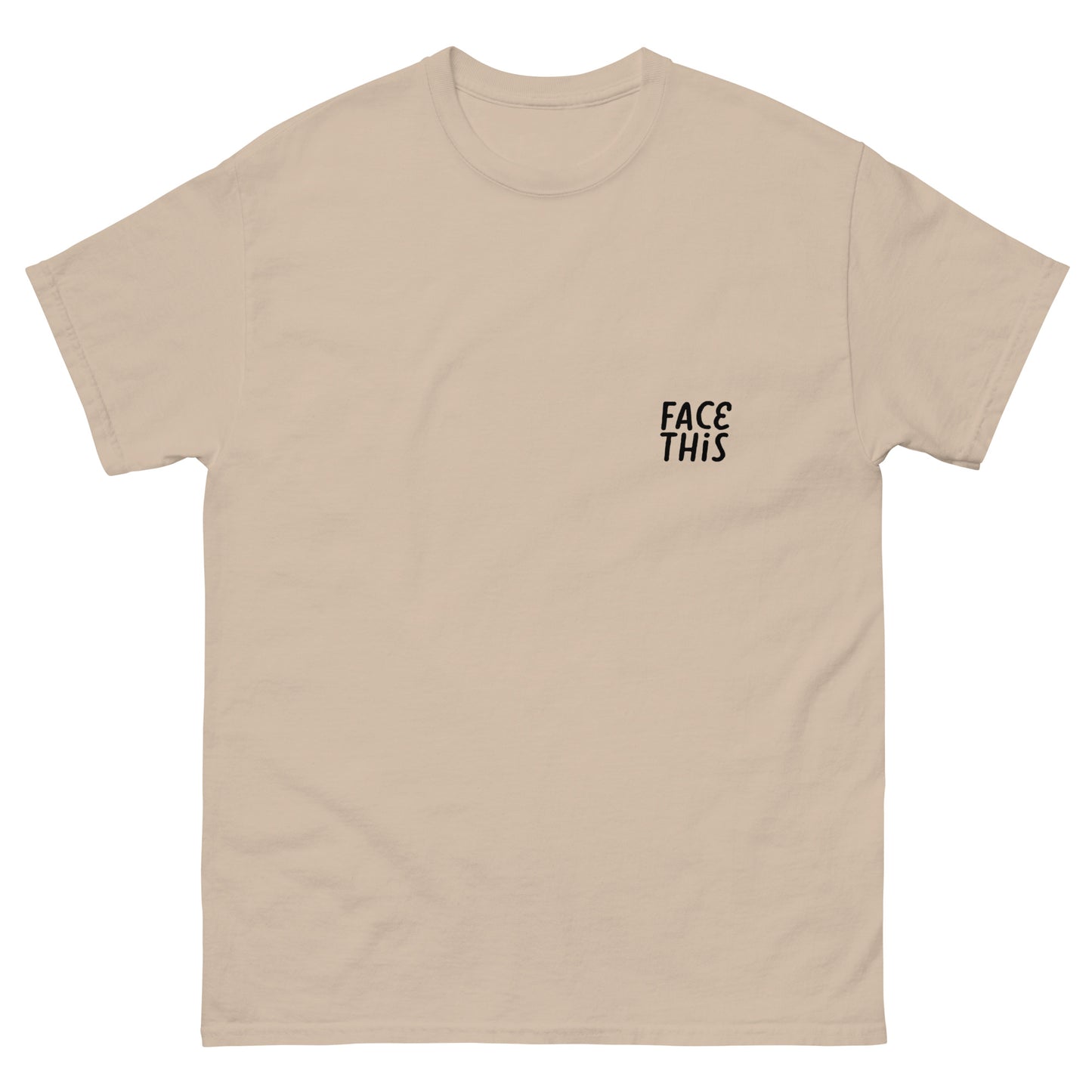 Marc David x Azra - Face This T-shirt [back print]