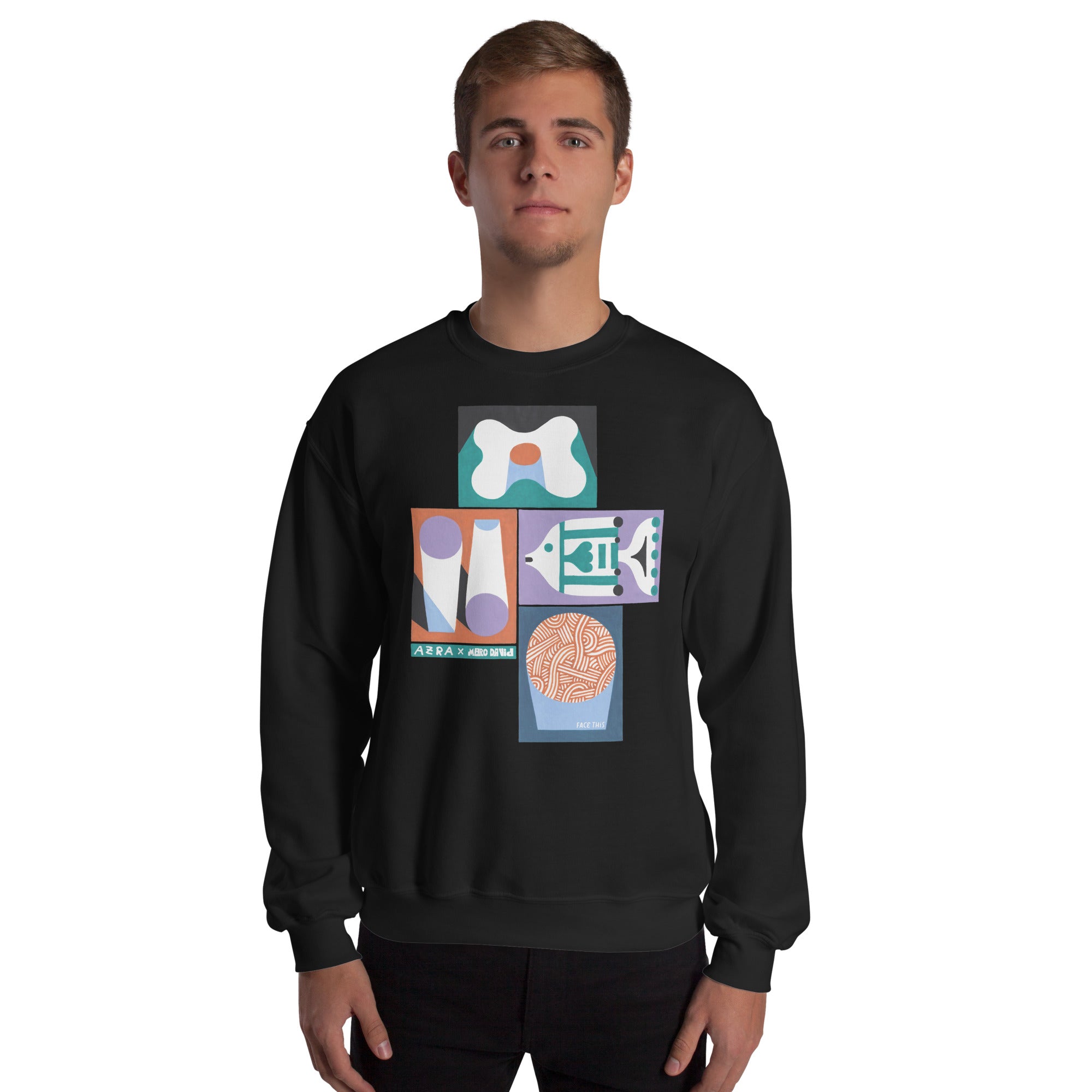 Marc David x Azra - Face This sweater