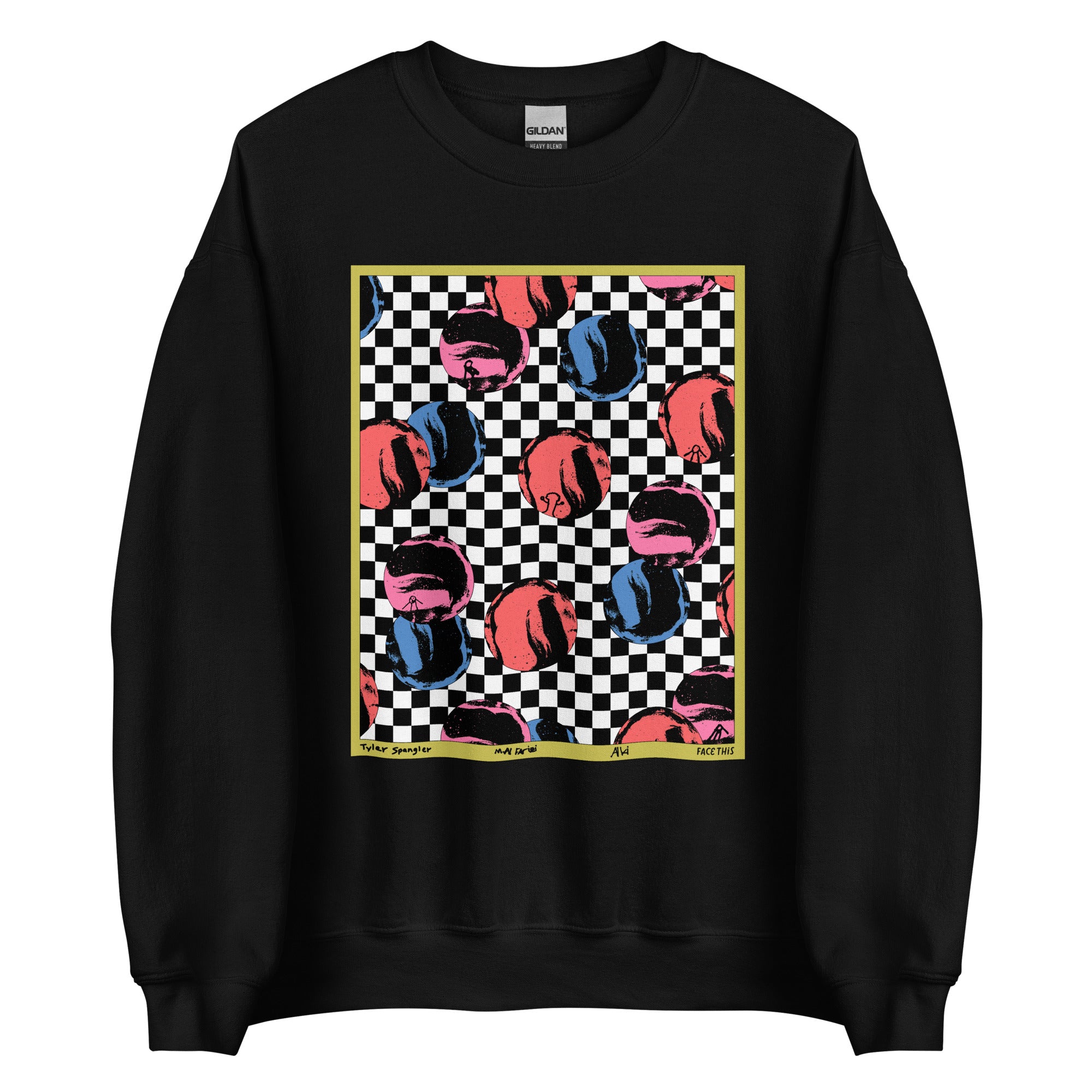 Tyler Spangler x Face This sweater