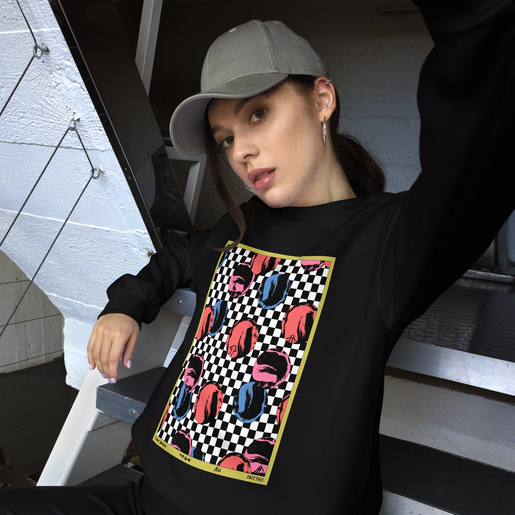 Tyler Spangler x Face This sweater