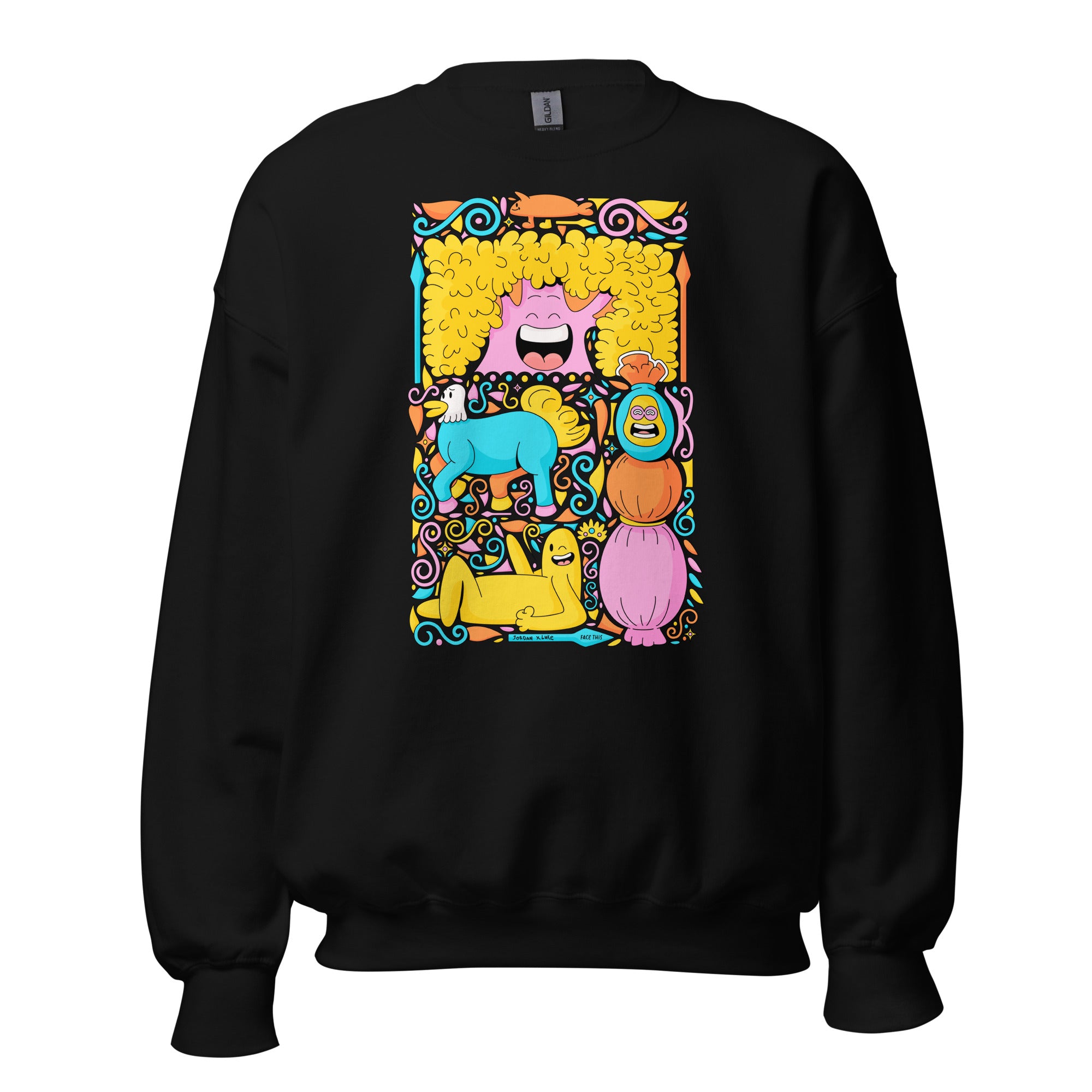 Luke McConkey x Jordan (11) sweater | Face This