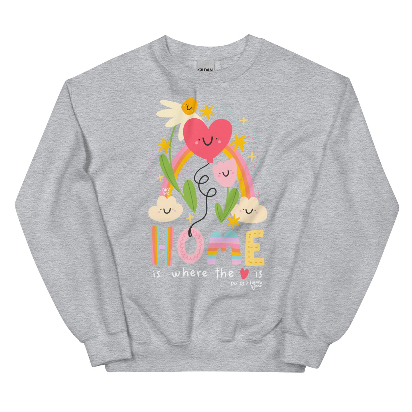 Laura Jane x Face This unisex sweater