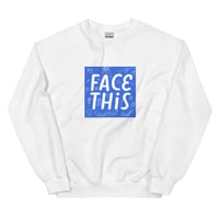 Face This Logo Sweater - Blue