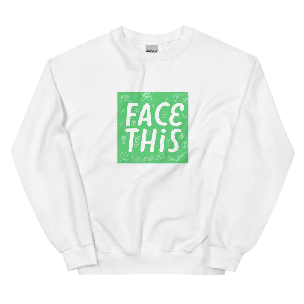 Face This Logo Sweater - Green