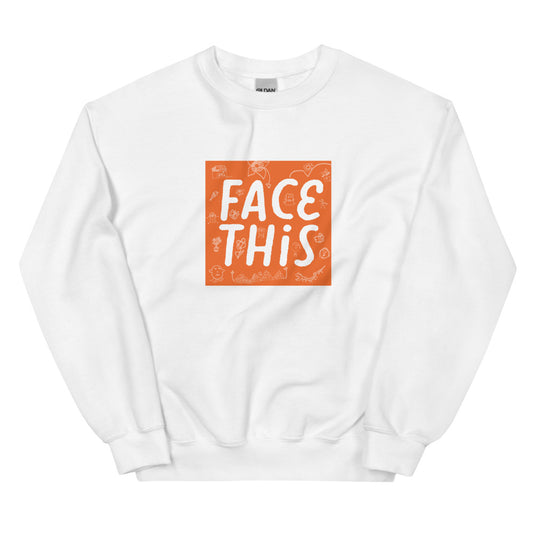 Face This Logo Sweater - Red