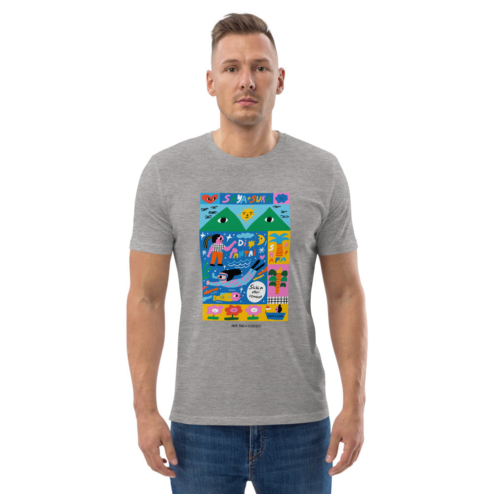 Martcellia Liunic x Shafa x WePresent x Face This T-shirt