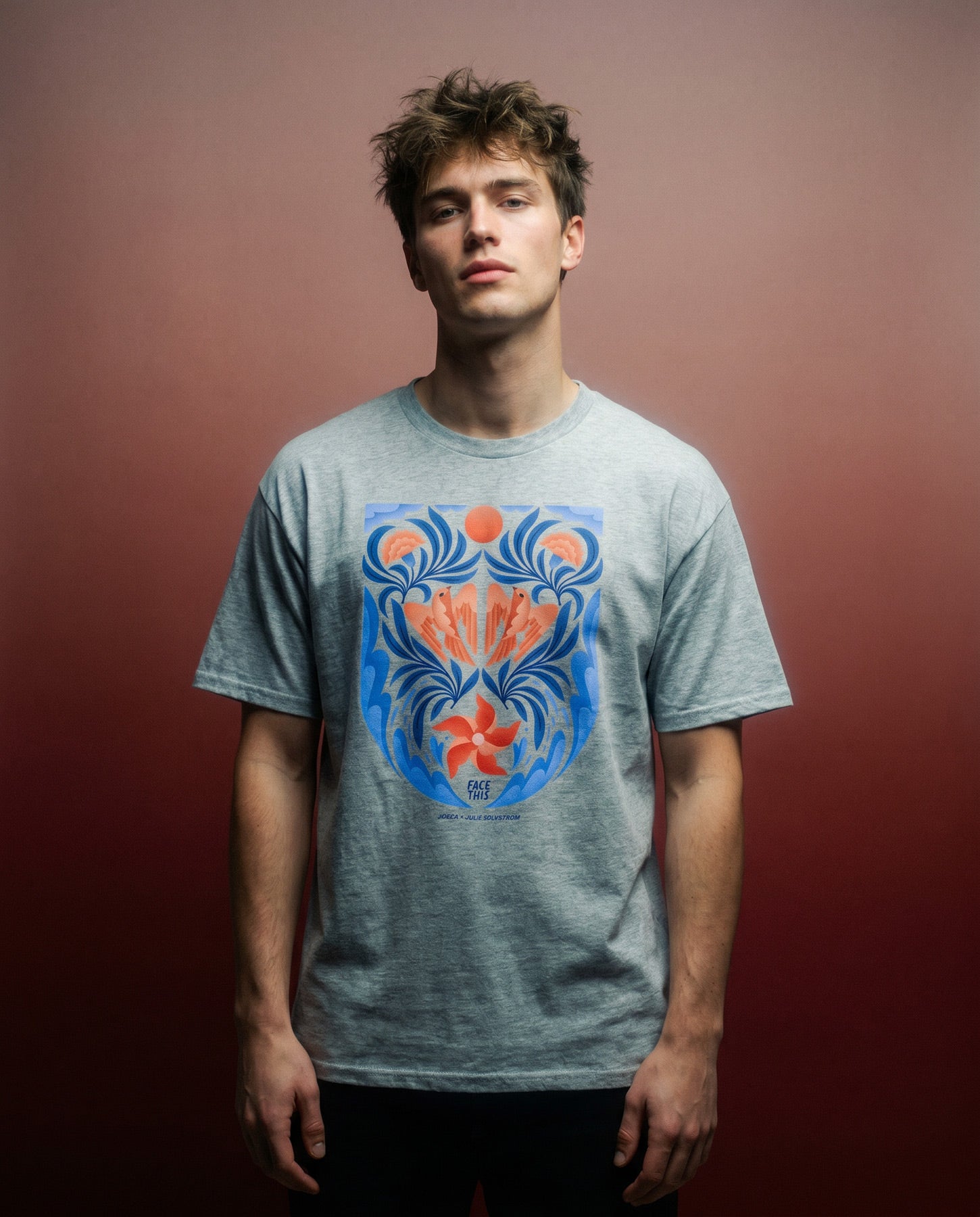 Julie Solvstrom x Joeca T-shirt | Face This