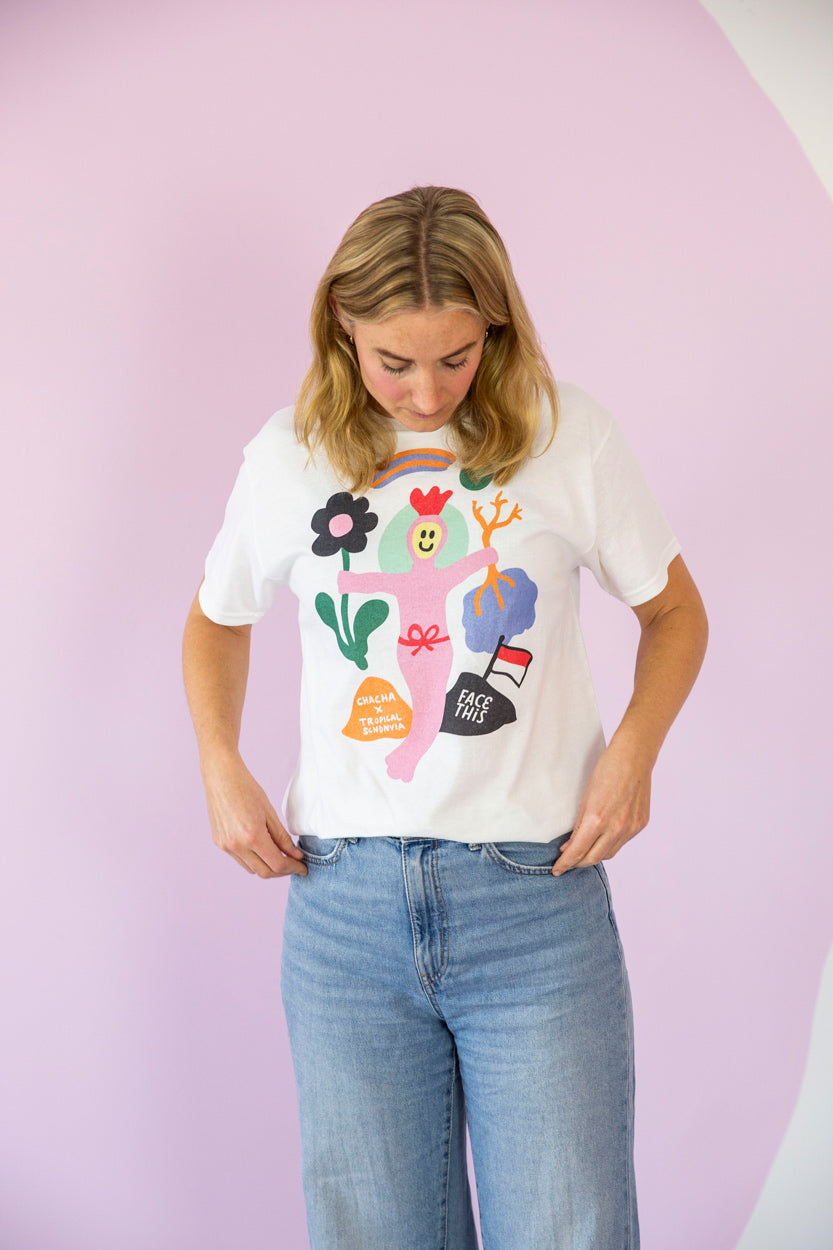 wearable-art-collab-tropical-scandinavia-face-this-chacha-t-shirt-sweater-11